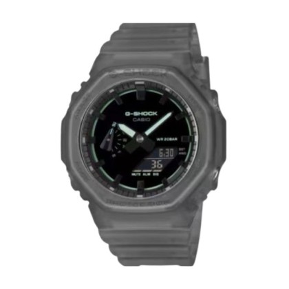 Casio G-Shock GA-2100K-1A Analog Digital Grey Resin Band Men Watch